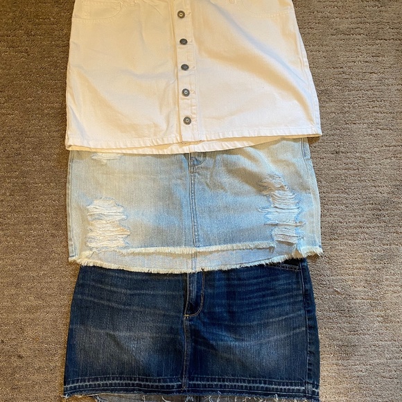 Hollister denim skirts - Picture 1 of 10